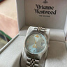 薇薇安·威斯特伍德（Vivienne Westwood）西太后品牌女表潮流時(shí)尚優(yōu)雅簡(jiǎn)約防水休閑石英女士腕表送女友 冰藍色VV261LBLSL 曬單實(shí)拍圖