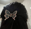 She's茜子發(fā)飾晶瑩璀璨蝴蝶小號(hào)抓夾簡(jiǎn)約鯊魚(yú)夾發(fā)夾七夕禮物送女友 曬單實(shí)拍圖