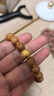 中國黃金（CHINA GOLD）足金六字真言黃金轉(zhuǎn)運珠硬金手鏈串珠金珠送老婆5618送女朋友禮物 12mm六字真言珠 約1.1g 曬單實拍圖