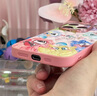 RIK SMITS適用iphone16promax手機(jī)殼15plus女14pro保護(hù)套全包蘋果金屬圈防摔硅膠磨砂卡通小怪獸菱格軟外殼 【粉色怪獸合集】升級菱格紋-防爆金屬圈-鏡頭保護(hù) iPhone 1 曬單實(shí)拍圖