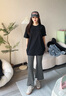 森達（SENDA）王楚然同款月牙鞋德訓(xùn)鞋女2025春季新款商場同款休閑板鞋4NR26AM5 米色 37 曬單實拍圖