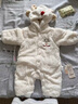 babylove嬰兒連體衣秋冬季毛絨連帽哈衣男女寶寶外出服加厚保暖可愛冬裝 曬單實拍圖