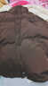 派吉鯊棉服女2026秋冬季新款面包服寬松大碼立領(lǐng)短款小個(gè)子棉衣外套女裝 棕色 M 建議95-110斤 曬單實(shí)拍圖