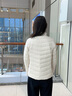 波司登25年春短款輕薄羽絨服女90絨三防立領內膽便攜款B250131006 曬單實拍圖