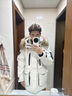 坦博爾冬季新款羽絨服男女同款極寒保暖毛領(lǐng)防水外套TEF560535D 北極熊白 L (175) 曬單實(shí)拍圖