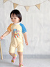 B.Duck小黃鴨兒童泳衣小童男童連體短褲親膚透氣泡溫泉嬰幼兒泳衣 曬單實(shí)拍圖