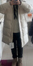 坦博爾羽絨服女長(cháng)款運動(dòng)休閑百搭保暖厚款連帽外套550768Z 燕麥吐司 160 曬單實(shí)拍圖