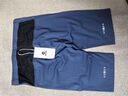 果凡夏季跑步五分壓縮短褲男女款透氣速干吸汗跑步運動(dòng)健身高彈緊身褲 墨藍-男款 L 曬單實(shí)拍圖