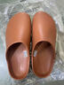 CORCS CROCS 2025新款板栗洞洞鞋男鞋平底鞋戶外包頭拖鞋男鞋涼鞋沙灘鞋 淺棕色 41 M8=41/42 曬單實拍圖