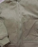森馬棉服男燈芯絨肌理感冬季飛行員外套夾克oversize109724112108 曬單實(shí)拍圖