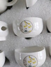 祥業(yè)高顏值羊脂玉瓷功夫茶具泡茶器全套裝喬遷公司送禮茶壺茶杯帶茶盤 聽窗茶壺蓋碗茶具套裝八杯12件套 曬單實拍圖