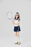 愛邁尼女童運(yùn)動短裙兒童春季速干網(wǎng)球半身裙大童2025新款防走光a字裙子 6002藏青色運(yùn)動短裙 140 cm 曬單實(shí)拍圖