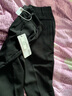 初申秋冬加絨休閑褲女直筒寬松垂感職業(yè)闊腿拖地休閑西裝褲S13JK3617 曬單實(shí)拍圖