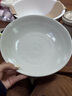 NITORI宜得利家居 餐廳餐具小盤湯勺子飯面碗飯碗超輕量餐具繽紛白唐津 22cm超輕量深盤 22cm 曬單實(shí)拍圖