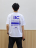 BORNCHAMPS/天生冠軍  夏季短袖T恤男女寬松圓領(lǐng)字母印花情侶款休閑百搭上衣 白色 XL 曬單實(shí)拍圖