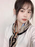 鉑吶苓絲巾女小方巾田栩?qū)幫畋】钭o(hù)頸圍脖發(fā)帶職場通勤送媽媽節(jié)日禮物 絲巾【宮格駿馬】 70*70CM 曬單實(shí)拍圖