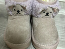 牧童小考拉寶寶雪地靴男孩冬季新款女童鞋加厚保暖幼兒可愛(ài)加絨大棉鞋 丁香紫 23 鞋內長(cháng)14.5cm/適合腳長(cháng)13.7cm 曬單實(shí)拍圖
