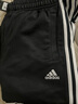 阿迪達(dá)斯 （adidas）運(yùn)動套裝男秋季外套長褲兩件套跑步運(yùn)動套裝 黑白 S  曬單實(shí)拍圖