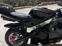 AWZ跑車燃油 兒童小孩騎的燒油摩托車20新款49CC迷你小型2沖4沖汽油 兩沖低配款(混合油) 曬單實(shí)拍圖