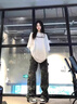 Jret美式ins潮復(fù)古工裝迷彩牛仔褲女設(shè)計(jì)感嘻哈高街寬松顯瘦直筒長(zhǎng)褲 迷彩色 L 曬單實(shí)拍圖