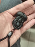 貔貅吊墜麒麟掛件黑曜石財運貔貅男士掛件隨身飾品 曬單實拍圖
