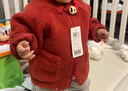 巴拉巴拉男童棉衣女童棉襖寶寶棉服冬裝2025年拜年服毛絨外套208125106201 曬單實拍圖