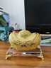 御時(shí)居招財(cái)進(jìn)寶銅元寶擺件花絲工藝品客廳玄關(guān)酒柜輕奢裝飾喬遷開業(yè)禮物 招財(cái)進(jìn)寶花絲銅元寶 高約18cm 曬單實(shí)拍圖