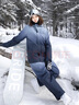 RAWRWAR新款冬季戶外防風(fēng)防水滑雪套裝雙單板保暖雪服女漸變色男滑雪裝備 黑色 S 曬單實(shí)拍圖