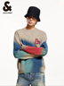 杰克·瓊斯（JACK&JONES）男裝春季CNY聯(lián)名衣身漸變潮流百搭寬松圓領(lǐng)毛衣針織衫男225113013 卡其色E11 常規(guī) 卡其色E11 S 曬單實拍圖
