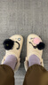 卡駱馳（CROCS）秋冬新品休閑鞋秋冬洞洞鞋貝雅暖絨暖棉|206633 冬日白-11S (建議買(mǎi)大一碼) 37 /38(230mm) 曬單實(shí)拍圖