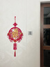 新居喬遷之喜裝飾掛件福字門(mén)貼入戶(hù)門(mén)中國結掛飾客廳高檔搬家禮物 【福到我家】1件裝 成品發(fā)貨【送掛鉤】 曬單實(shí)拍圖