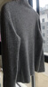 雪中飛秋冬寬松細羊毛多色加厚高領(lǐng)打底羊毛衫毛衣女 淺灰色 M  曬單實(shí)拍圖