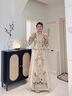 枝己秀禾服新娘婚紗2025新款新中式結婚禮服古裝嫁衣敬酒服婚服 HF041 L 曬單實拍圖