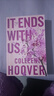 莉莉的選擇 英文原版 It ends with us Colleen Hoover 曬單實(shí)拍圖