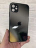 越晴適用 于蘋果11 pro max漸變色手機殼保護套防摔全包iphone11直邊液態(tài)玻璃潮牌個性創(chuàng)意男女款 蘋果11promax 【石墨黑】 曬單實拍圖
