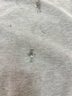 茵曼（INMAN）重工釘珠花朵休閑衛(wèi)衣2025秋季女裝新款圓領(lǐng)長(zhǎng)袖寬松短款上衣 花灰色 M 曬單實(shí)拍圖
