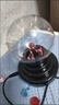 博納思創(chuàng)意魔球魔燈等離子球靜電球閃電球輝光球水晶電光聲控感應(yīng)魔法球 光線絢麗奇妙-橙紅單色光 破損險壞了包賠-靜電離子球 曬單實拍圖