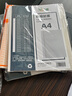 古德A4熱熔封套 透明封面膠套 塑料封皮紙文件書本裝訂機資料檔案憑證皮紋紙膠裝封套合同標書膠裝機裝訂 深藍色 6mm-10個 裝訂36-50張 曬單實拍圖