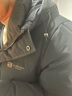 雪中飛新款百搭休閑男士短款連帽羽絨服時(shí)尚鴨絨挺闊有型 藏青色|5019 170/88A 曬單實(shí)拍圖