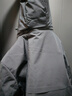 羅蒙（ROMON）鵝絨羽絨服男士中長(zhǎng)款可拆連帽冬季加厚保暖外套23779黑色190 曬單實(shí)拍圖