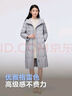 波司登（BOSIDENG）輕薄鵝絨羽絨服女中長(cháng)90絨收腰顯瘦商務(wù)通勤保暖連帽外套 【店長(cháng)推薦】黑色8056 M 165/88A 曬單實(shí)拍圖