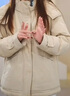 哈吉斯（HAZZYS）女裝 秋冬款女士【PHIZ系列】三防羽絨服ASFSU0BDX96 米色BI M (160/84A 38) 曬單實(shí)拍圖