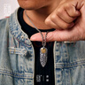 口力米大足銀吊墜原創(chuàng)設(shè)計(jì)【羿熠】箭矛男個(gè)性時(shí)尚印第安小眾復(fù)古百搭項(xiàng)鏈 單吊墜（無配鏈） 曬單實(shí)拍圖