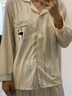 夢(mèng)動(dòng)條紋熊貓睡衣女款春秋季長(cháng)袖長(cháng)褲韓版休閑簡(jiǎn)約風(fēng)套裝家居服可外穿 5158 條紋熊貓 女款 M （80-95斤） 曬單實(shí)拍圖