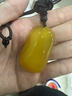 通騰  TOONTEEN天然黃玉髓無(wú)事牌吊墜男女款玉石掛件玉佩玉墜 黃玉髓無(wú)事牌 曬單實(shí)拍圖