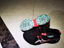 亞瑟士（asics）女鞋秋季GEL-VENTURE8軟底跑步鞋2025新款秋冬密網(wǎng)休閑運(yùn)動(dòng)鞋子女 黑色/藍(lán)色 37 曬單實(shí)拍圖
