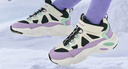 Skechers斯凱奇兒童絨絨靴（機(jī)甲系列）男女童保暖加厚防滑運(yùn)動鞋405202L 女童/白色/黑色/紫色/WBPR 35 曬單實拍圖