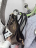 蔻馳（COACH）女士Mollie25 手提單肩托特包PVC配皮 送女友七夕禮物 棕色老花C4250-IMCBI 曬單實(shí)拍圖