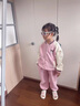 G.DUCKKIDS女童庫洛米棒球服套裝春秋韓版卡通兒童運動套裝洋氣休閑三件套 粉色棒球3件套裝 90 （建議寶寶10-12公斤 24-36 曬單實拍圖