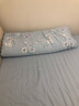 羅萊家紡全棉純棉四件套100%棉被套床單雙人學(xué)生時(shí)尚套件 【40支全棉】彌花集-綠色 1.5米床/四件套 床單款 （200*230cm） 曬單實(shí)拍圖